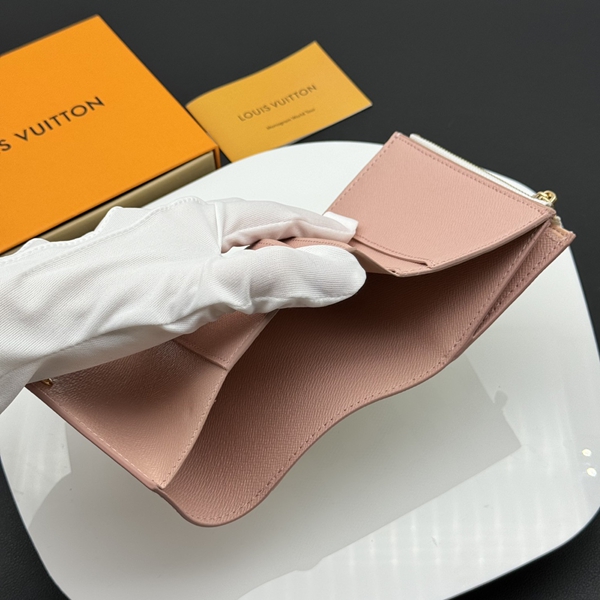 LVコピーウォレット素材ディテール